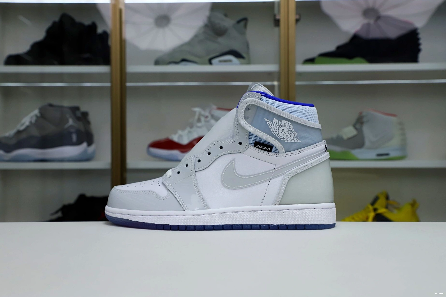 AIR JORDAN 1 'RACER BLUE' ZOOM HIGH 0713
